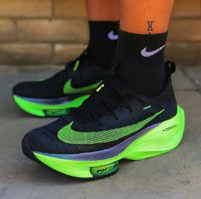Branded Air Zoom Alphafly Next Black Running Shoes
