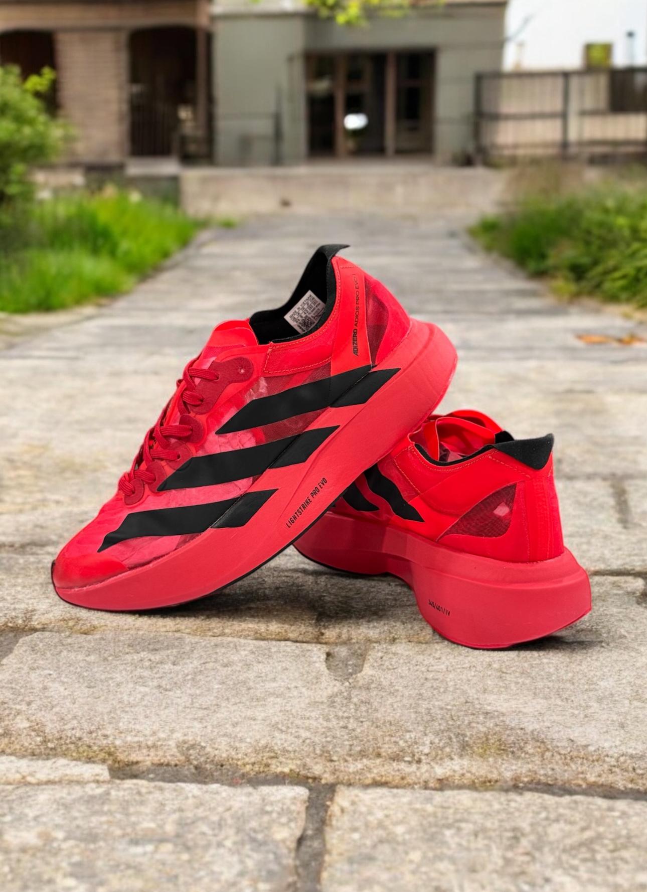 Adidas Adizero Adios Pro Evo 1 Red Running Shoes