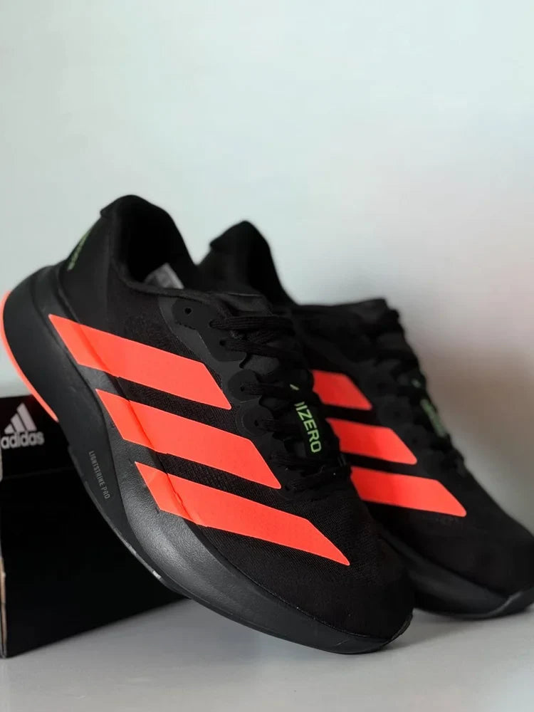 Adizero Evo SL Black Red Running Shoes