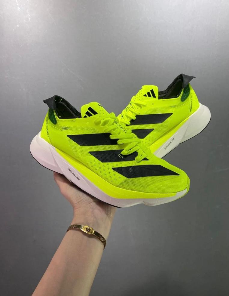 Adidas Adizero Pro 3 Green Running Shoes