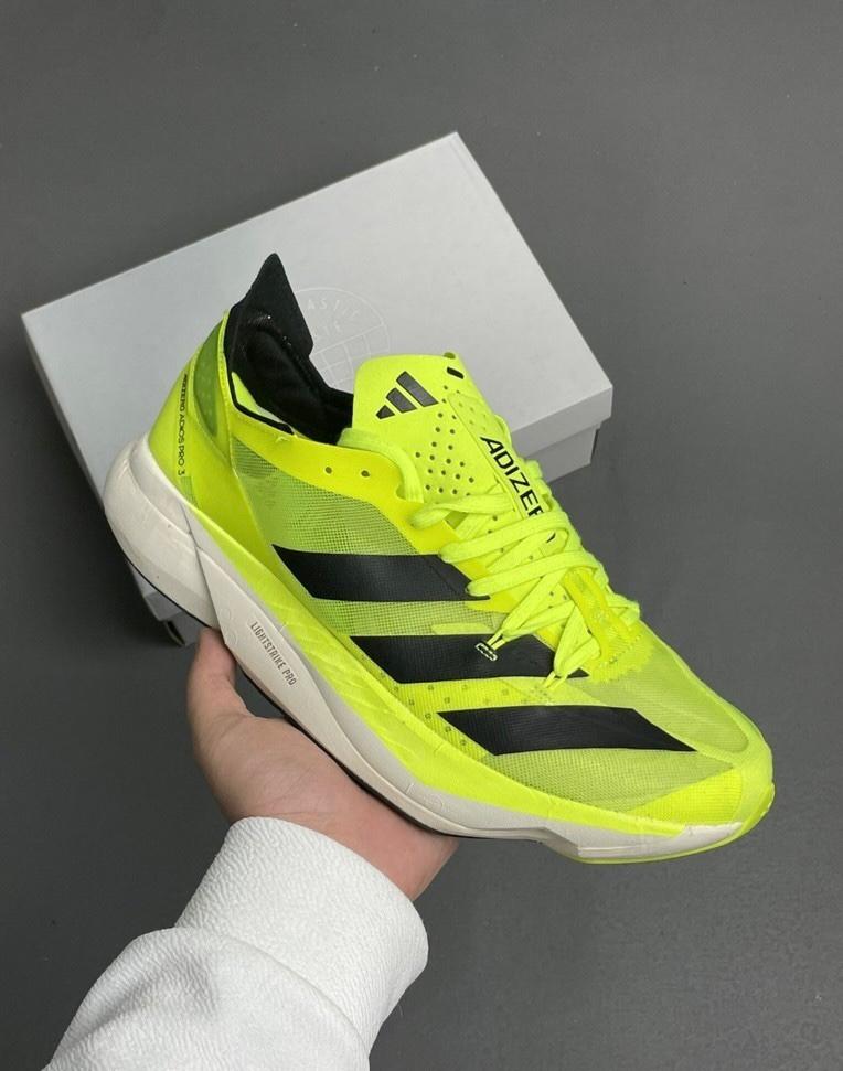Adidas Adizero Pro 3 Green Running Shoes