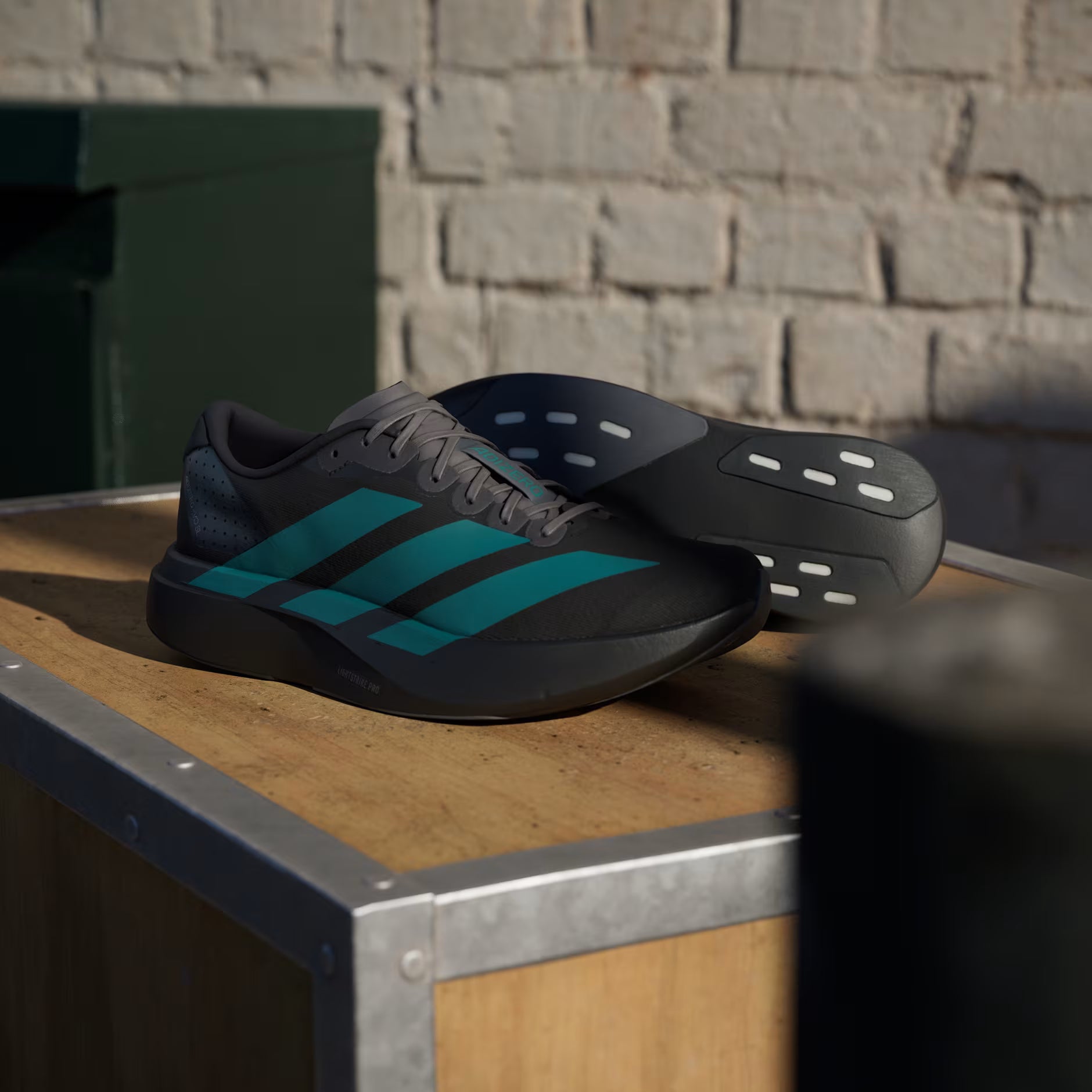 Adidas Adizero Evo SL Pure Teal Running Shoes