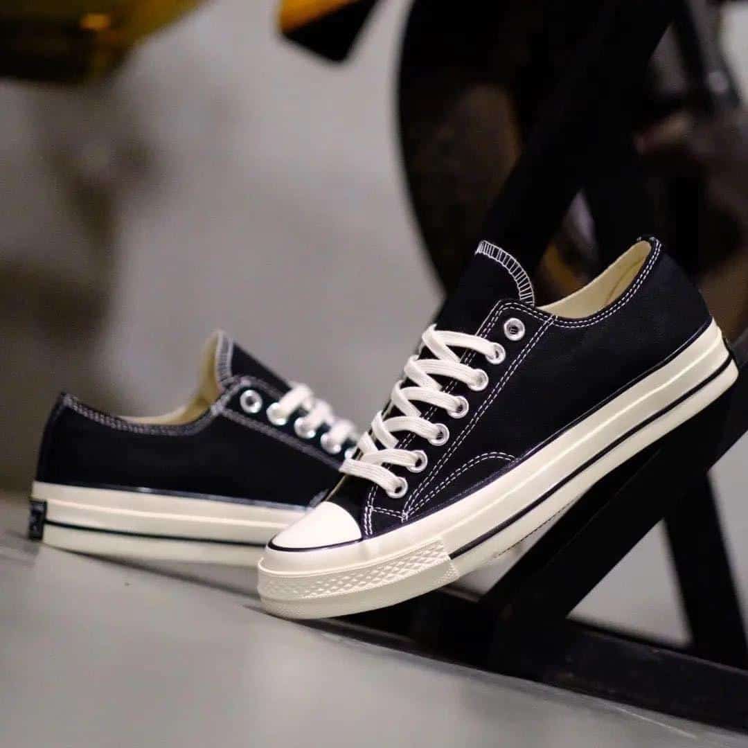 Branded Chuck 70 Low Black Sneakers