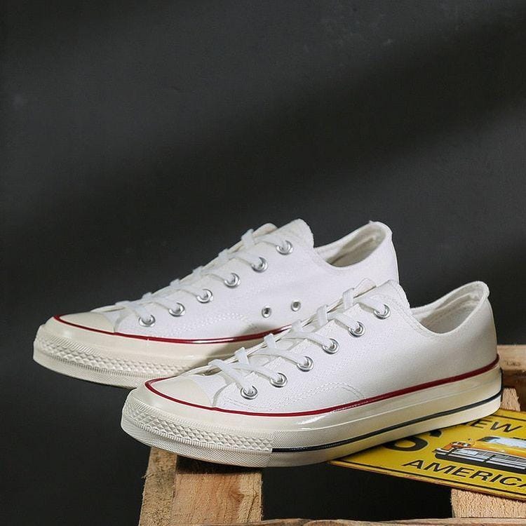Branded Chuck 70 Low White Sneakers