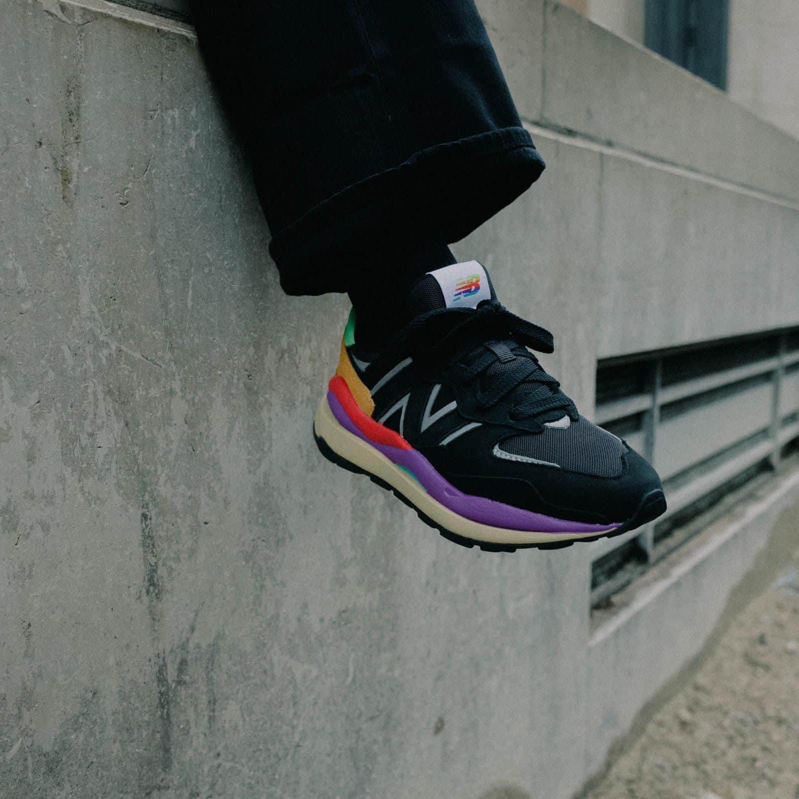 Branded NB 57/40 Black Running Shoes
