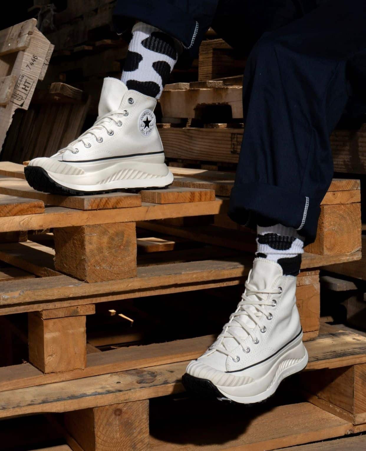 Branded Chuck 70 AT-CX White Long Sneakers