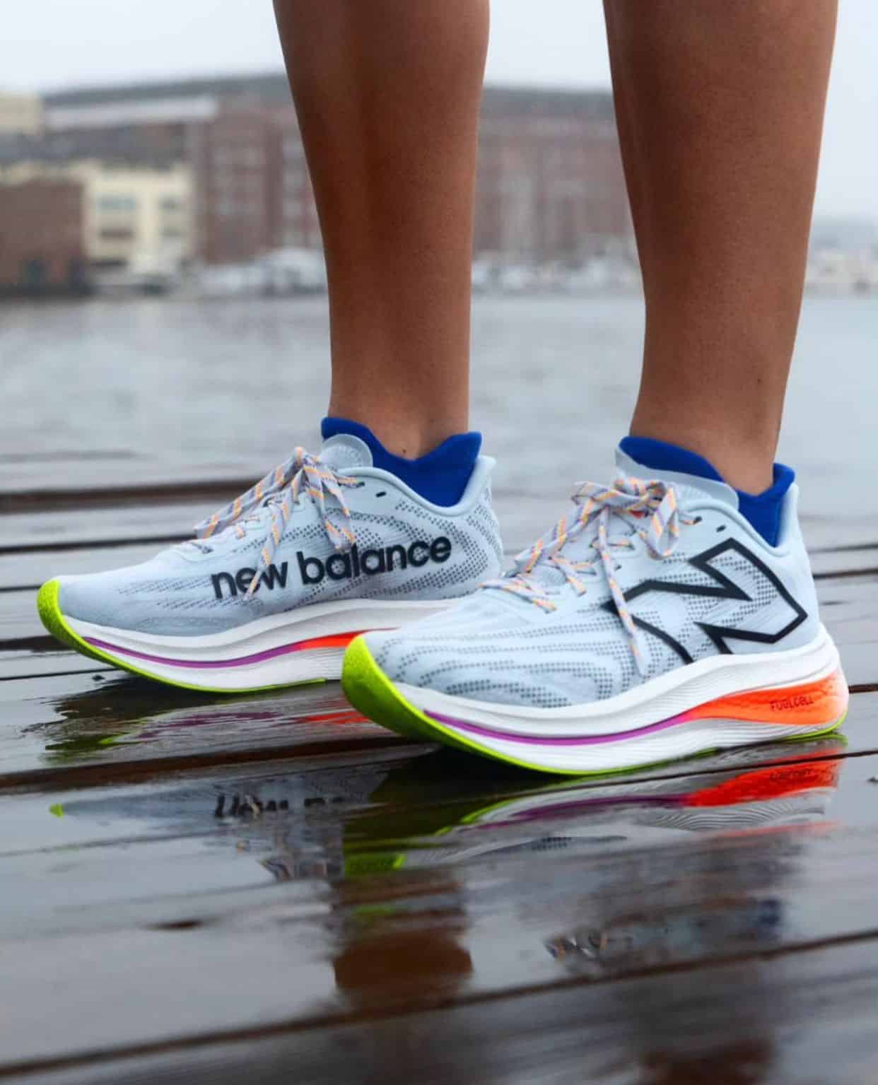 NB Fuelcell Supercomp Trainer V2 White Running Shoes