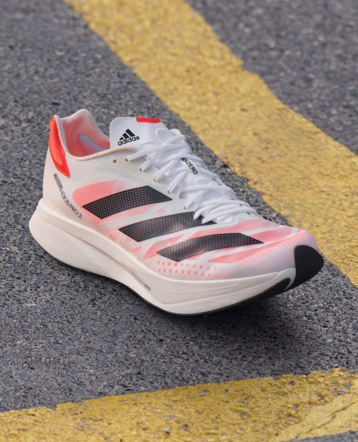 Branded Adizero Adios Pro 2 White Running Shoes