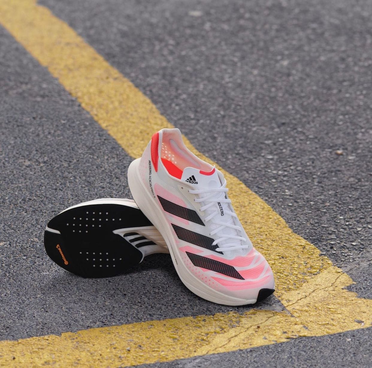 Branded Adizero Adios Pro 2 White Running Shoes
