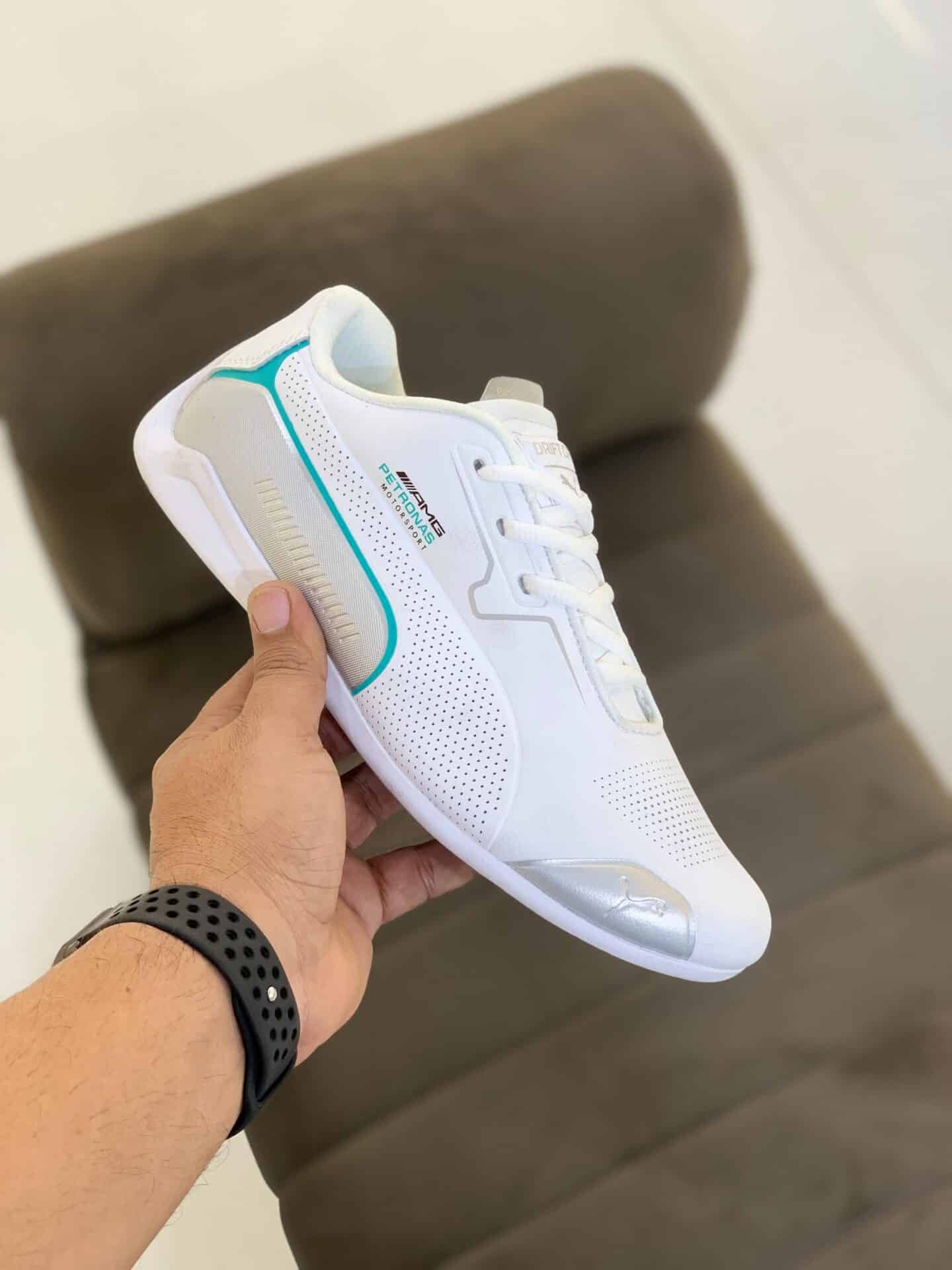 Branded Drift Cat White Sneakers