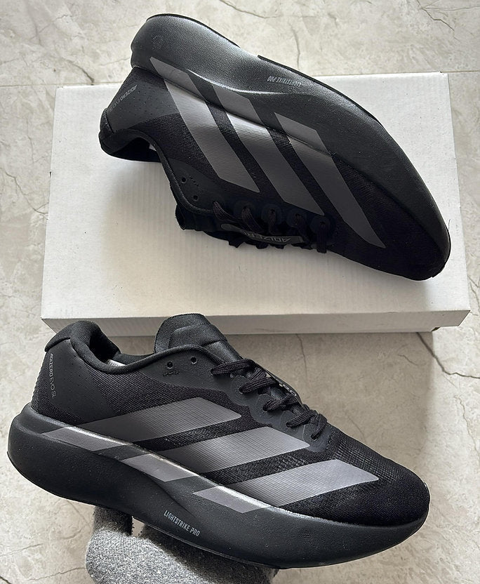 Adidas Adizero Evo SL Full Black Running Shoes