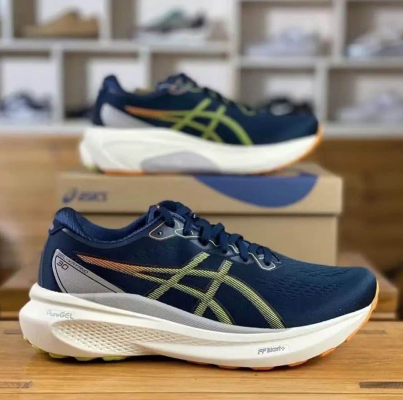 Asics Gel Kayano 30 Blue Running Shoes