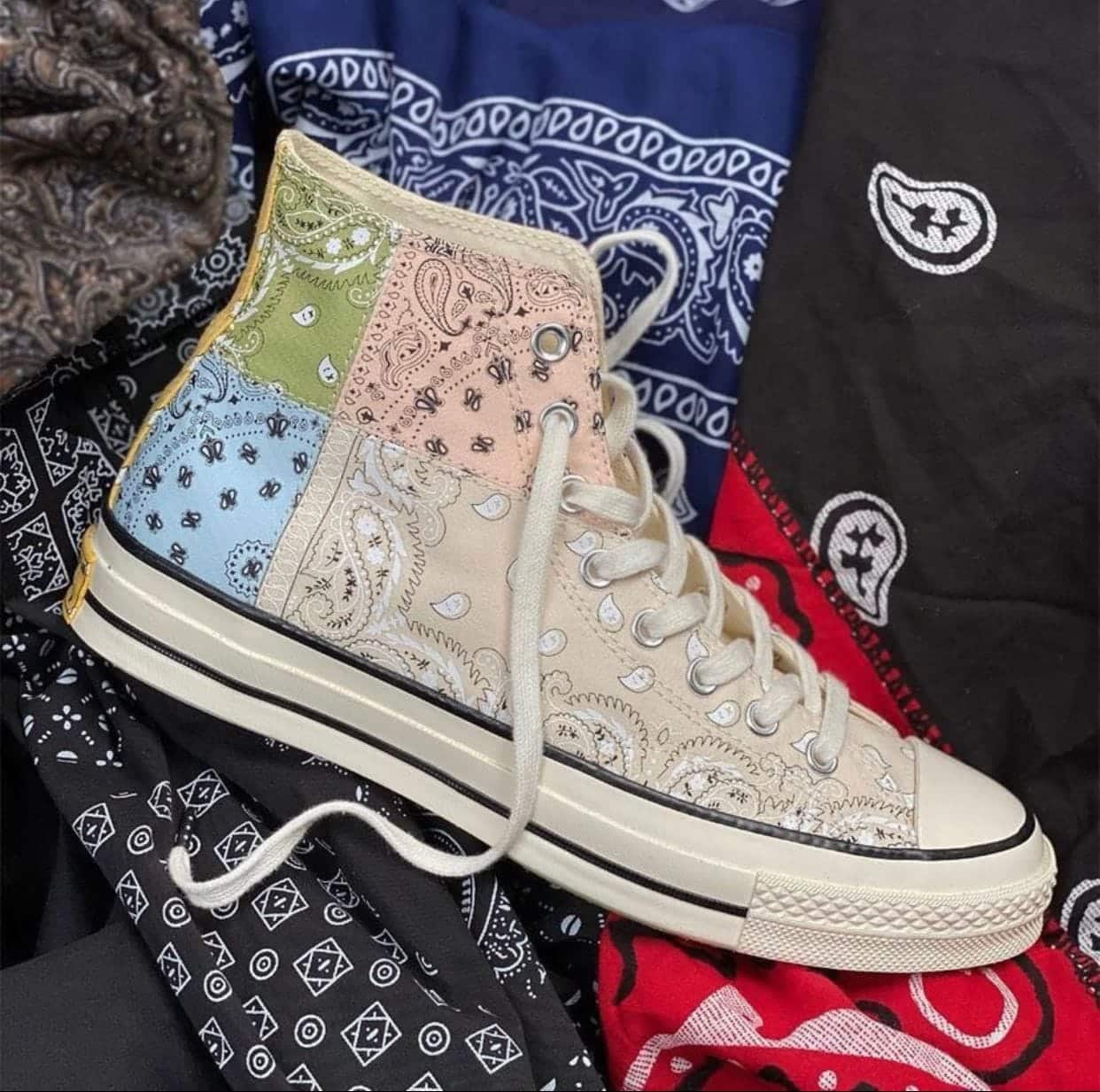 Converse Chuck 70 High Paisley Sneakers