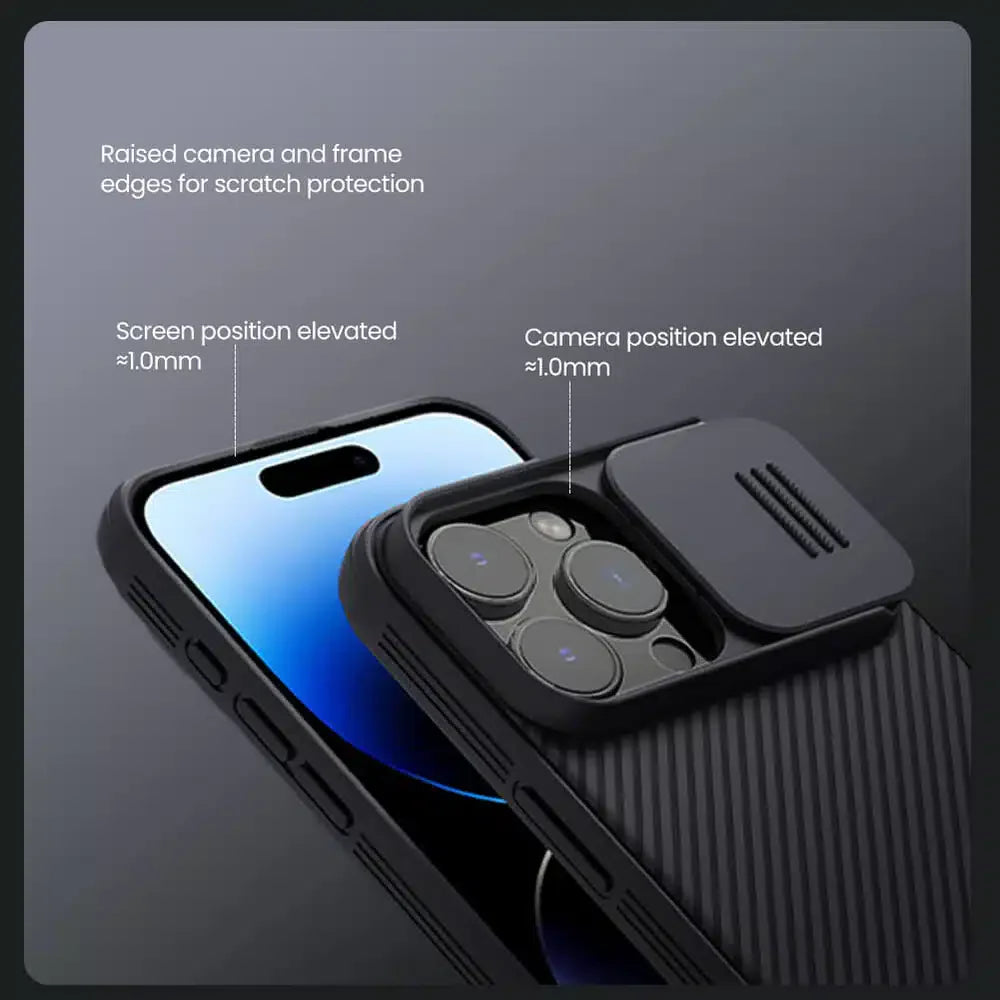 iPhone Series Cover: Nillkin Camshield Pro Camera Protective Case