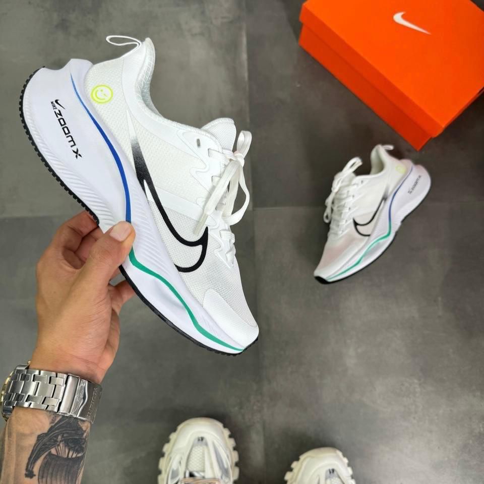 Nike ZoomX Smile White Black Running Shoes