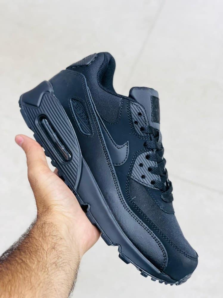 Branded Airmax 90 Black Running Shoes