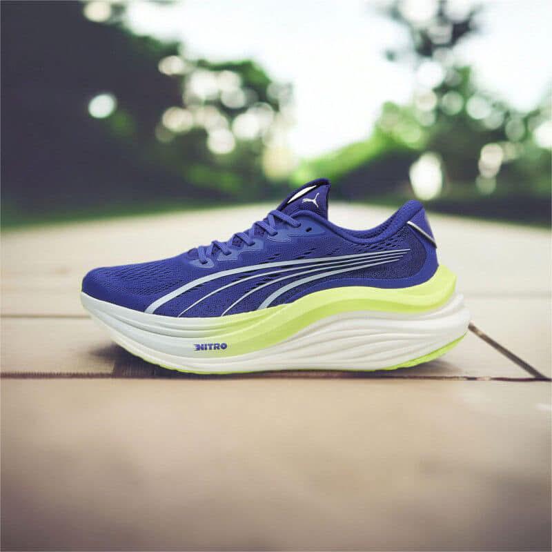 Puma Nitro Magmax Blue Running Shoes