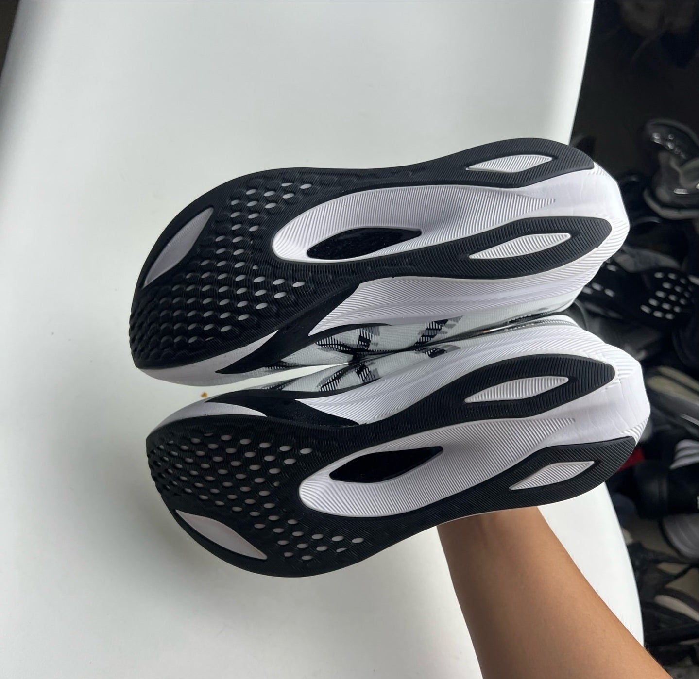Asics Magic Speed 4 White Black Running Shoes