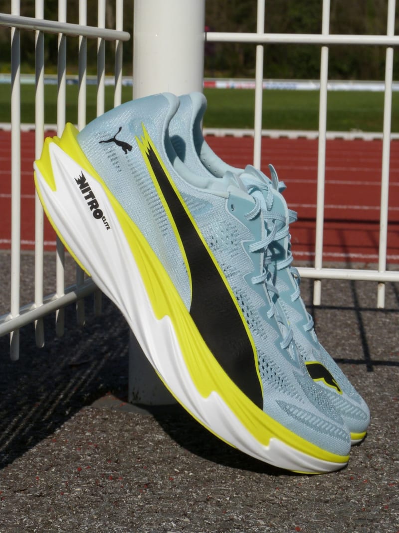 Puma Deviate Nitro Elite 4 Lemon Crush Running Shoes
