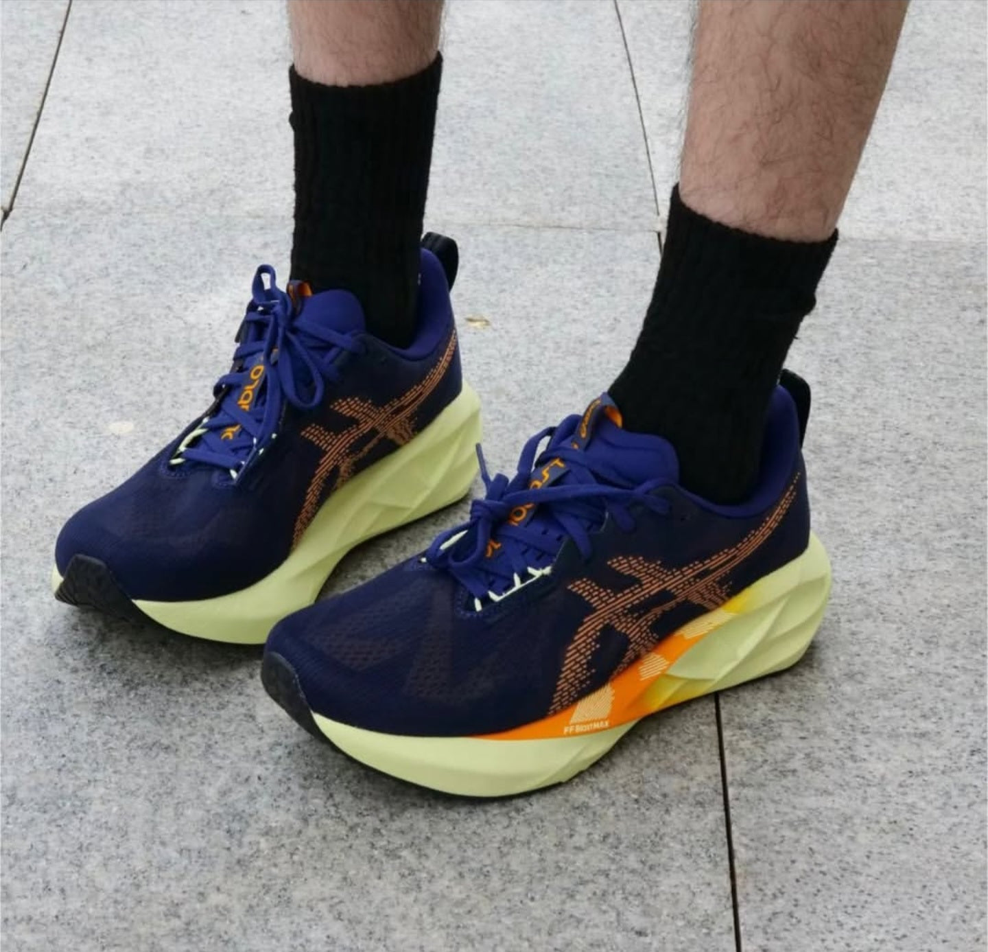 Asics Nova Blast 5 Blue Running Shoes