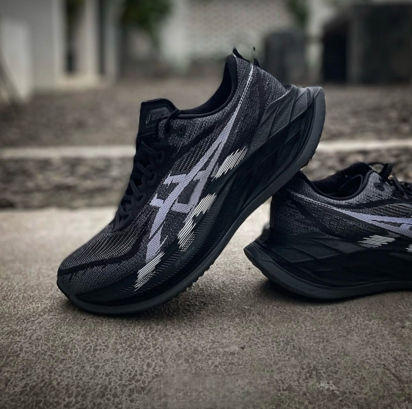 Asics Super Blast 2 Black Running Shoes