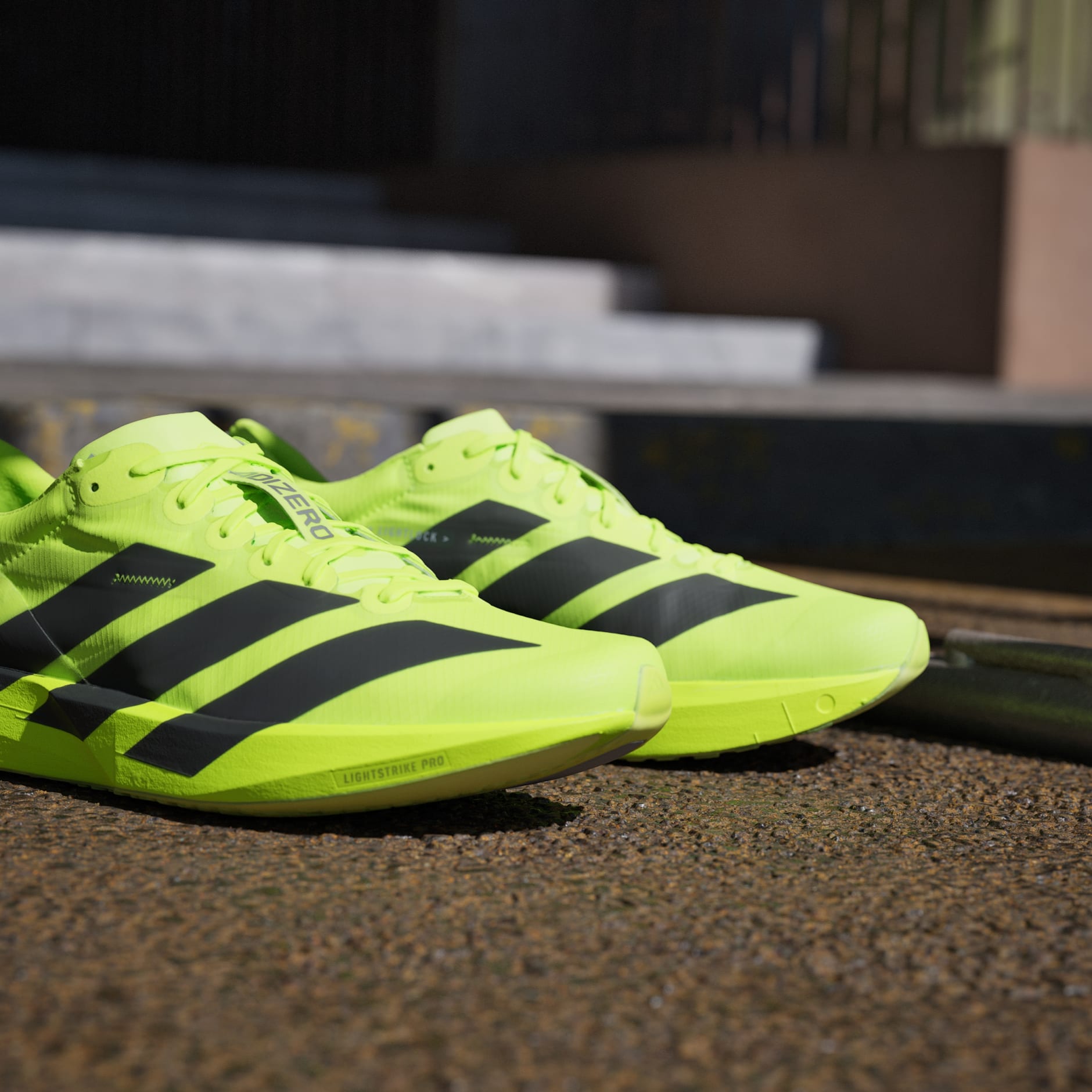 Adidas Adizero Adios 9 Lucid Lemon Running Shoes