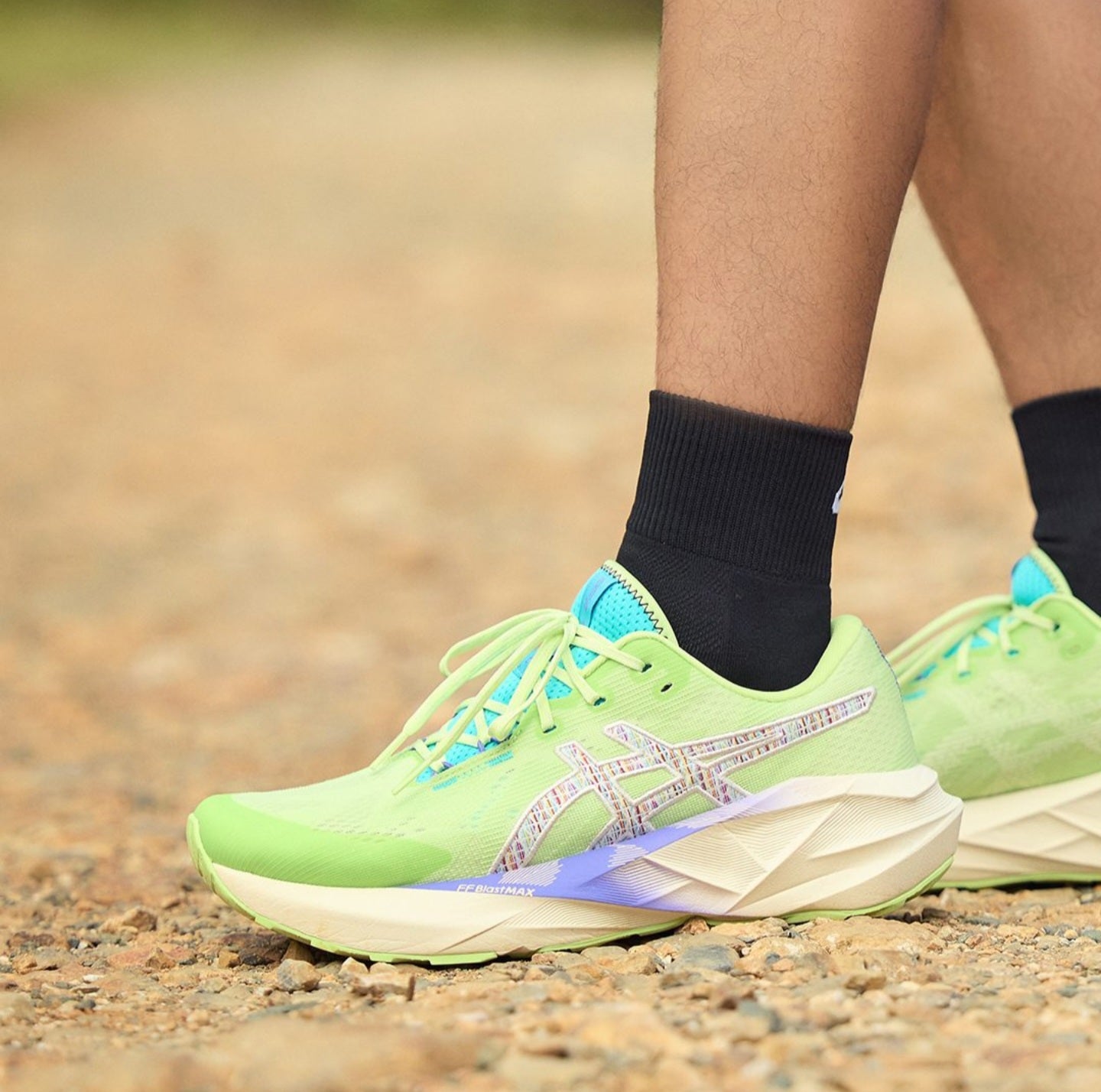 Asics Nova Blast 5 Lime Green Running Shoes