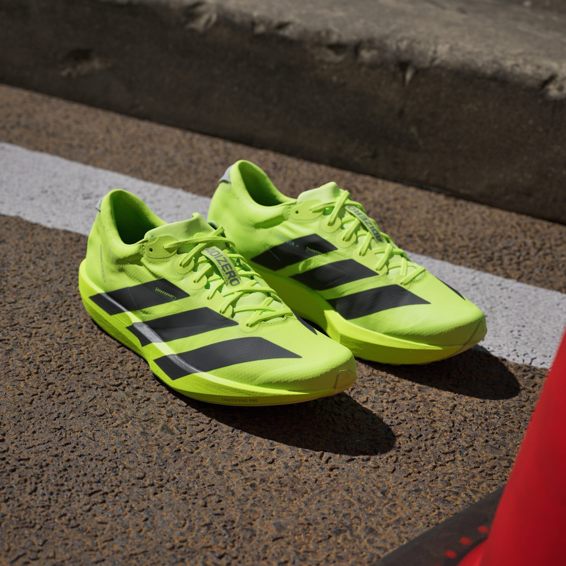 Adidas Adizero Adios 9 Lucid Lemon Running Shoes