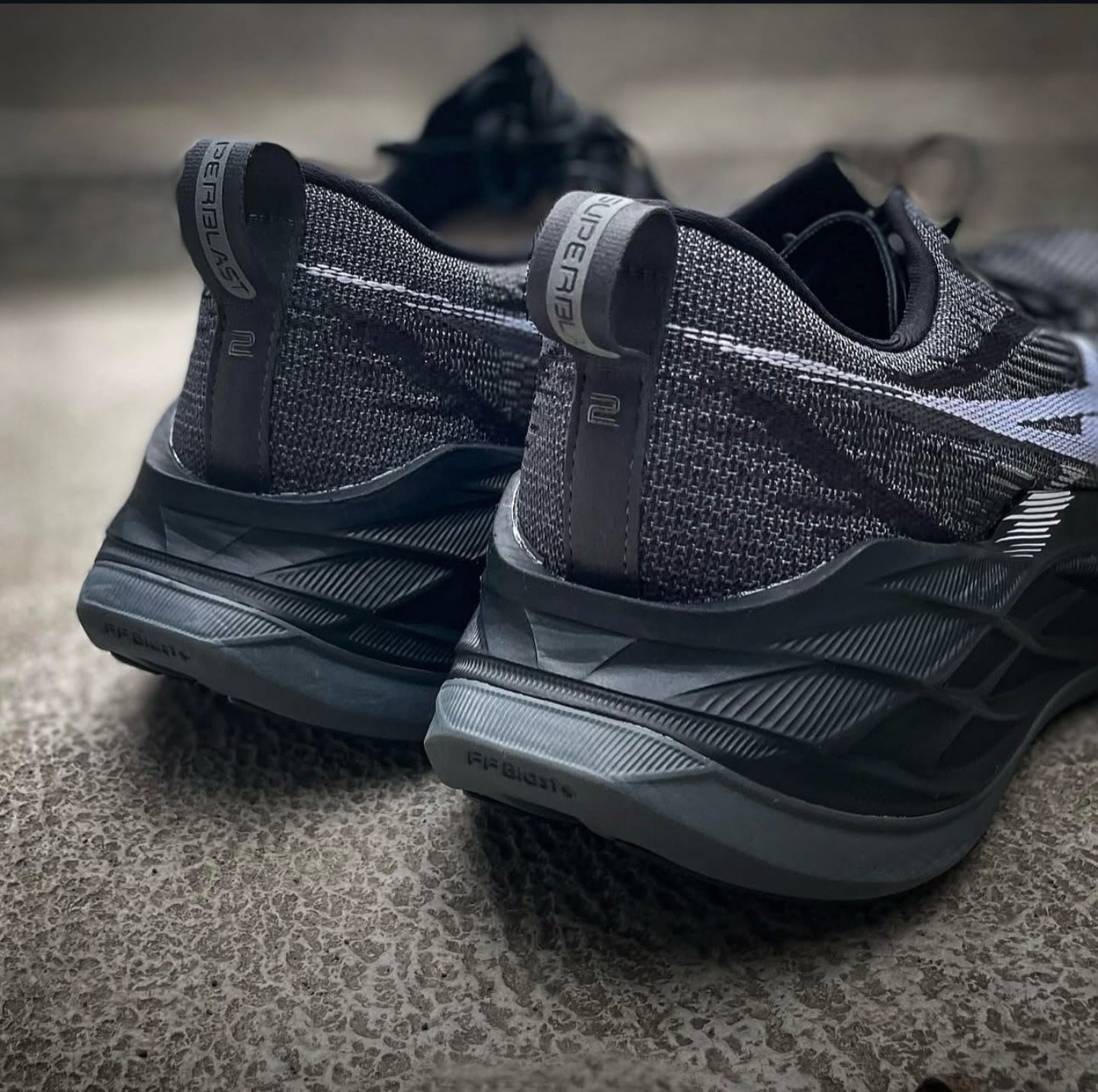 Asics Super Blast 2 Black Running Shoes