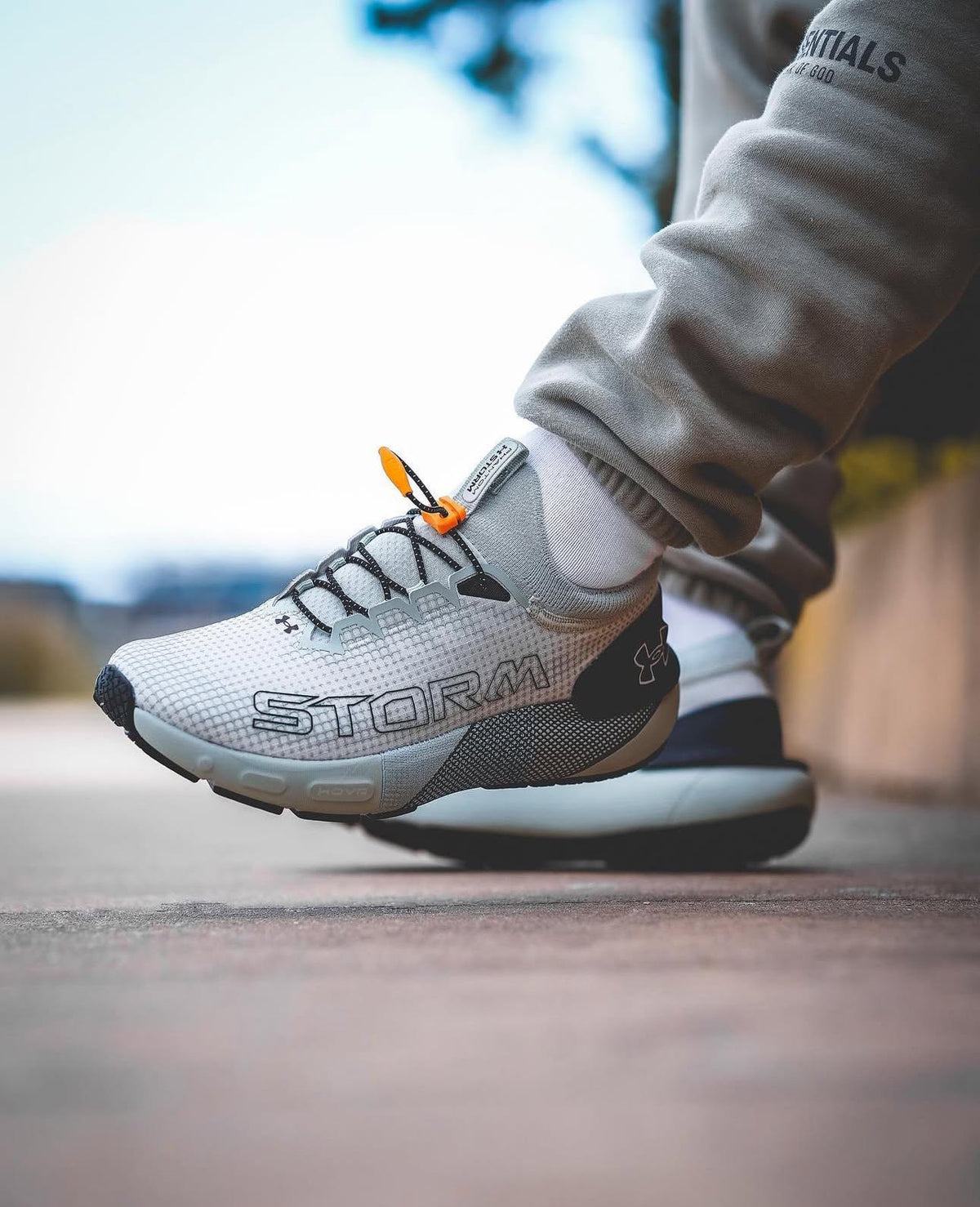 Under Armour Hovr Storm Grey Running Shoes
