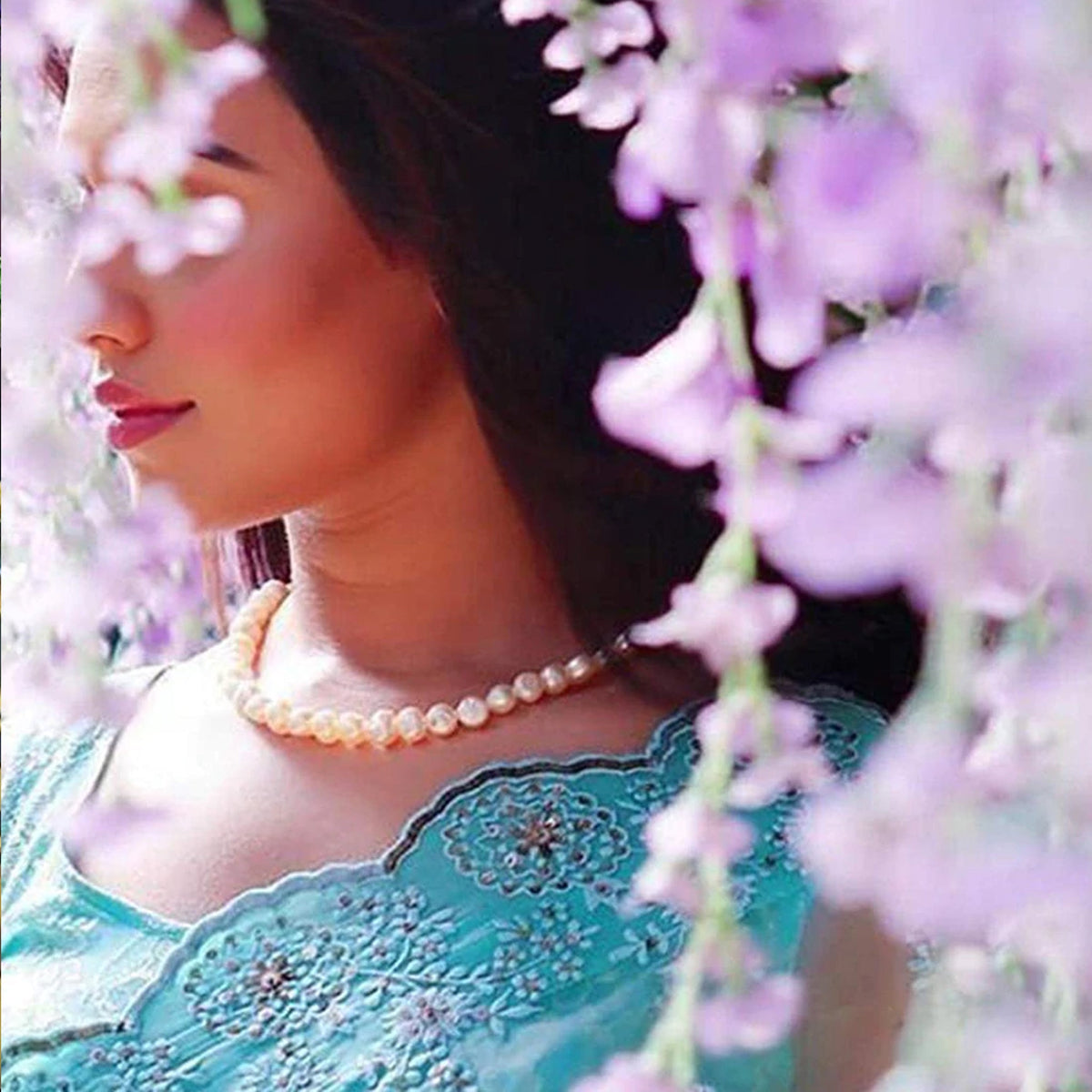 Shopesy Sky Blue Organza Silk Saree with Beautiful Viscose Embroidery Work and Silk Blouse for Wedding
