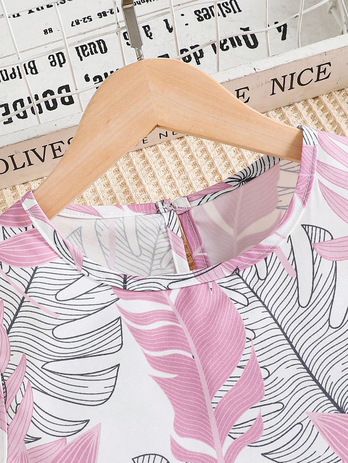 Shopesy Girls Pink Top & Pants Set | Kids Stylish Co-Ord Outfit