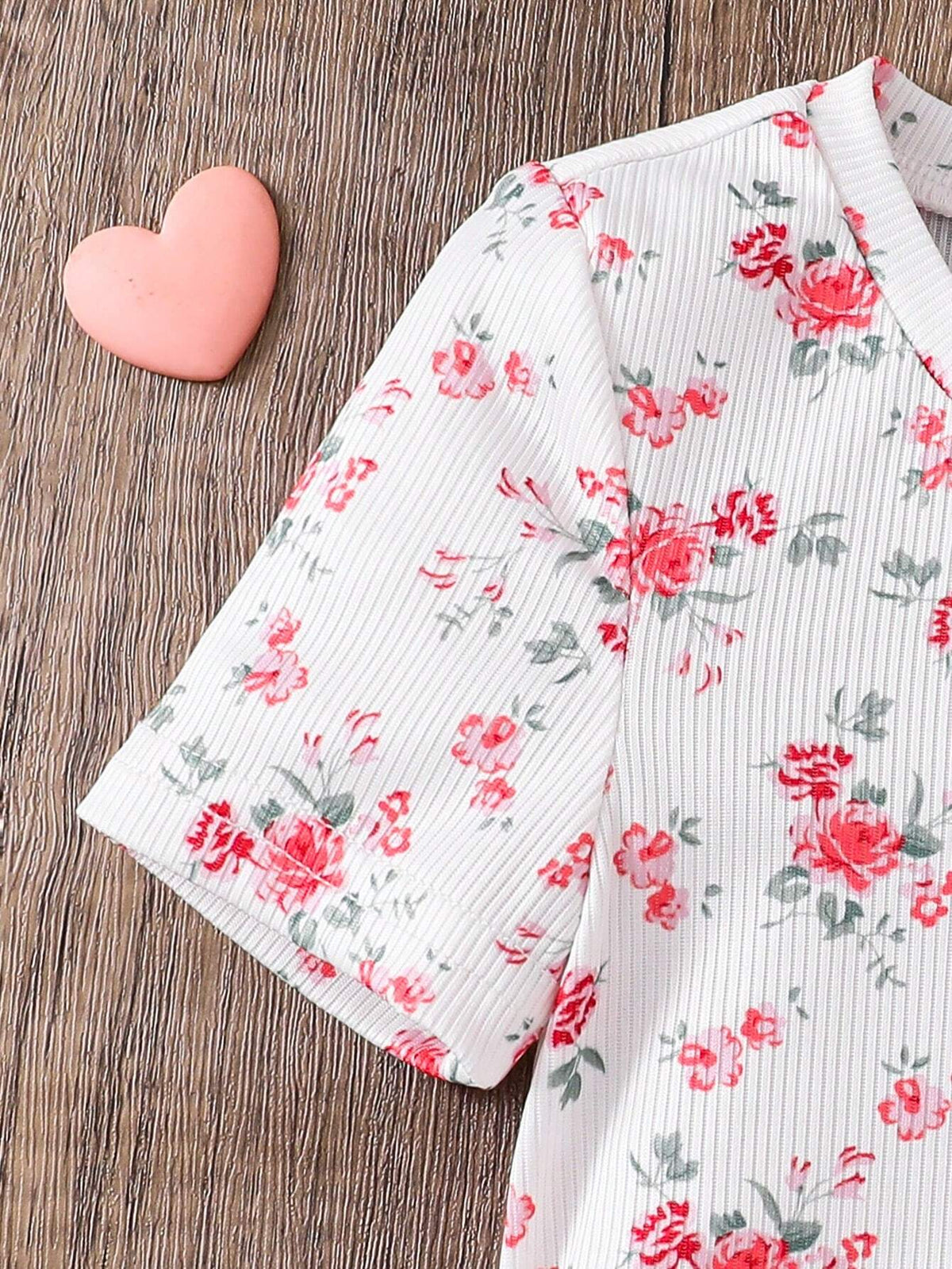 Shopesy Girls White Floral Printed Ruched Bodycon Dress