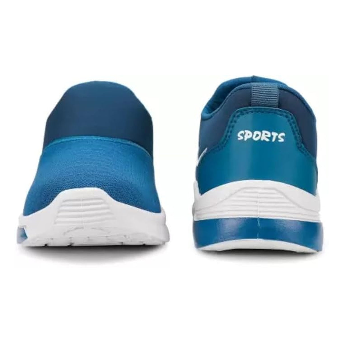 Men's Blue Slip-On Walking Shoes