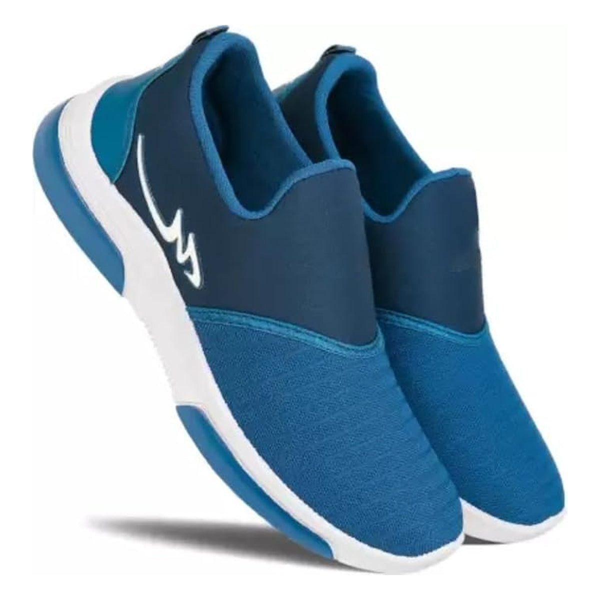 Men's Blue Slip-On Walking Shoes