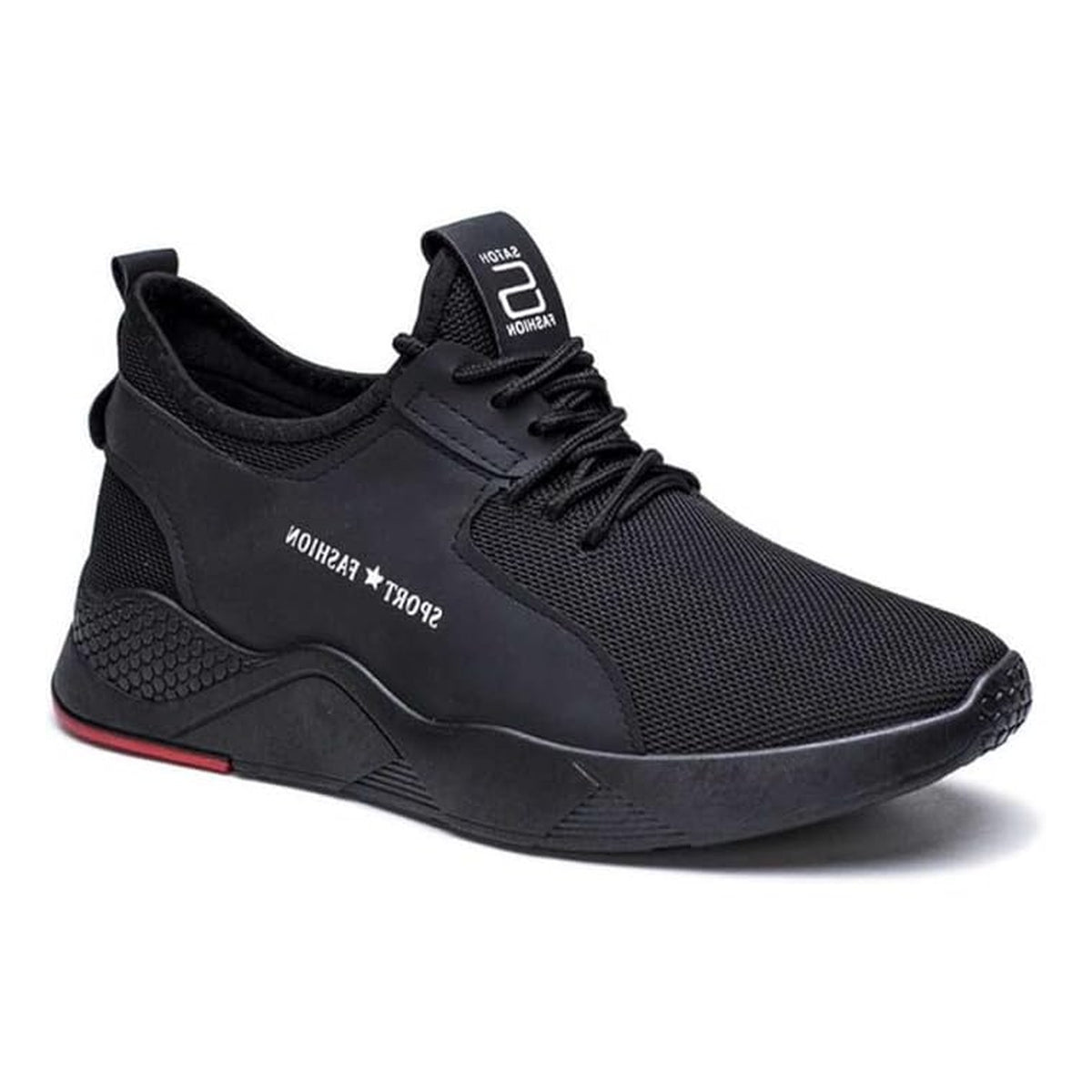 Men's Black Fashion Sports Running Shoes
