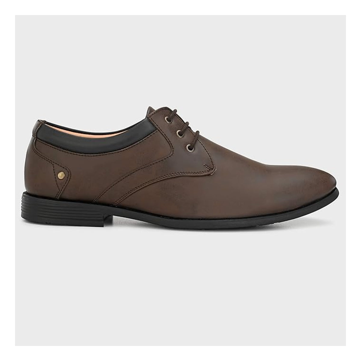 Men's Brown Formal Lace-Up Shoes