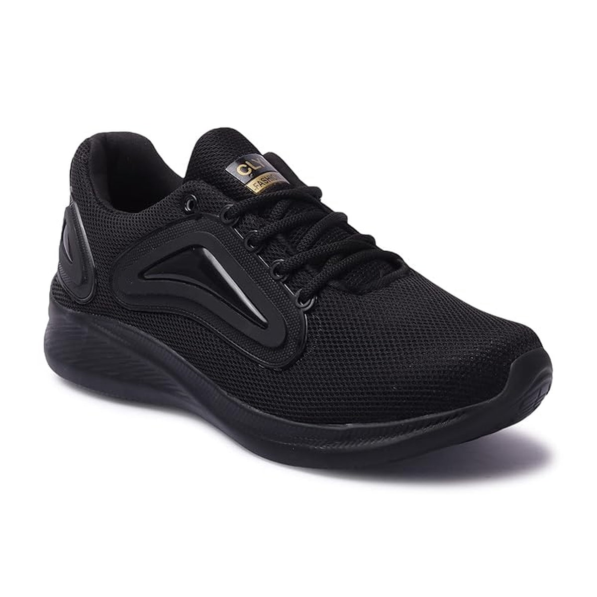 Men's Black Sports Running Shoes