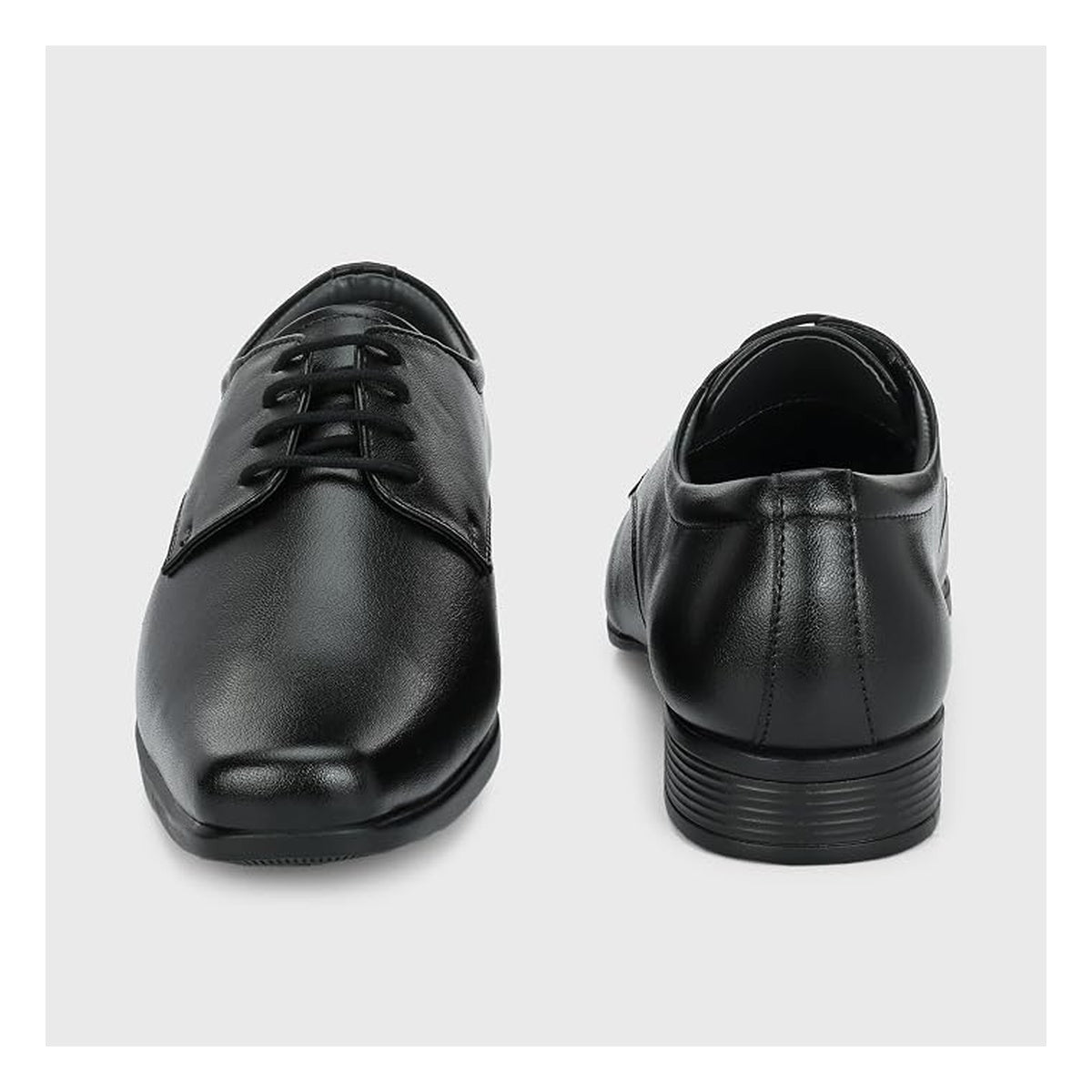 Men's Black Formal Lace-Up Shoes