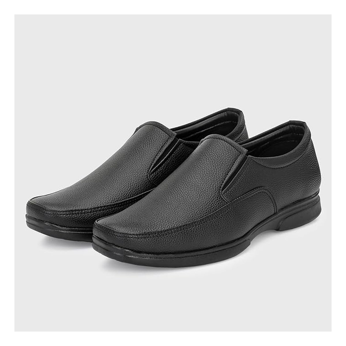 Men's Black Slip-On Formal Shoes