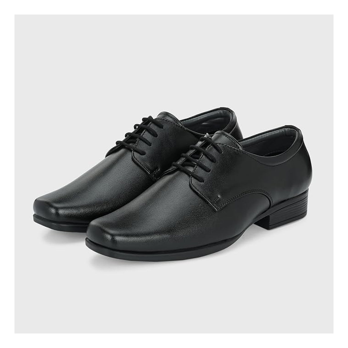 Men's Black Formal Lace-Up Shoes