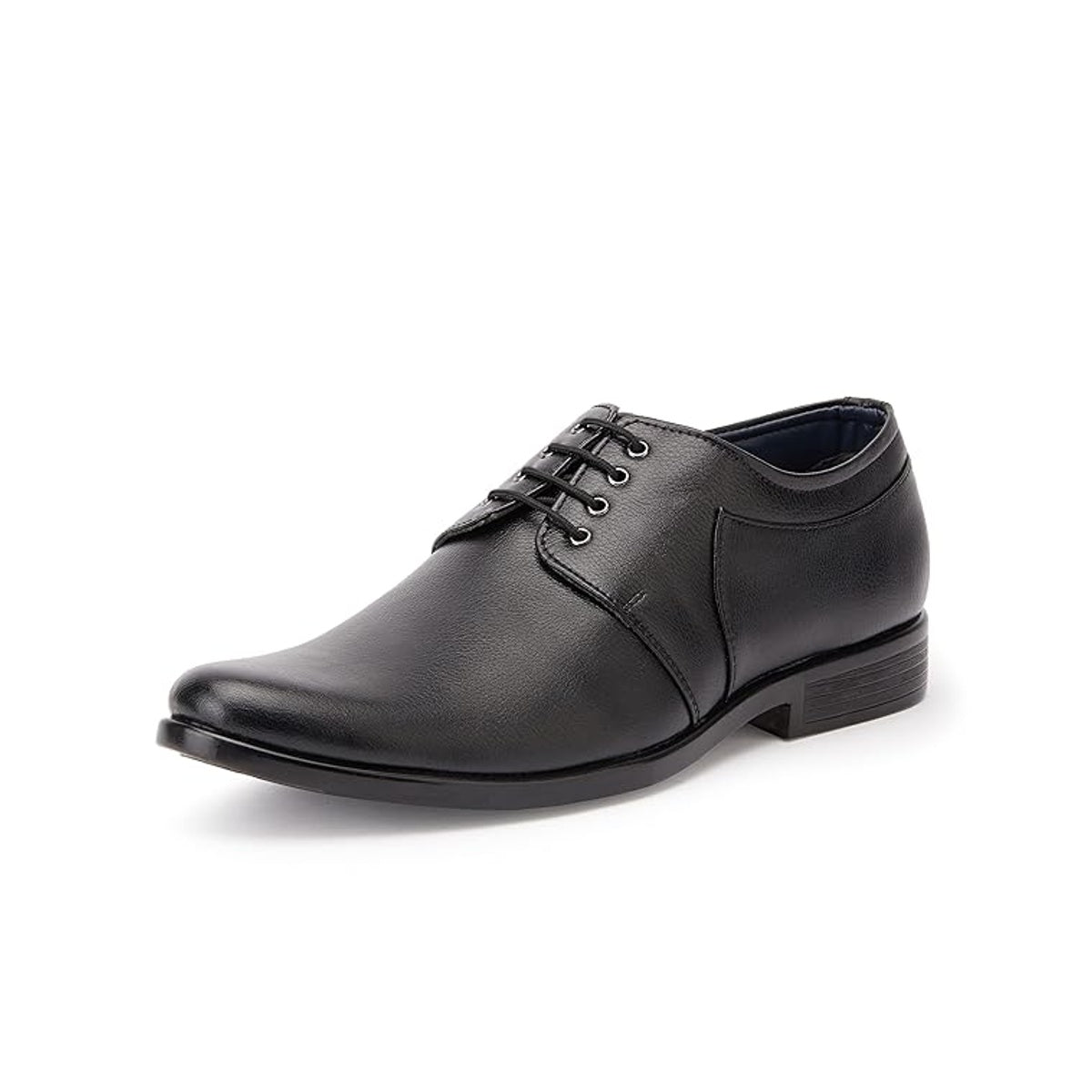 Men's Classic Black Formal Lace-Up Shoes