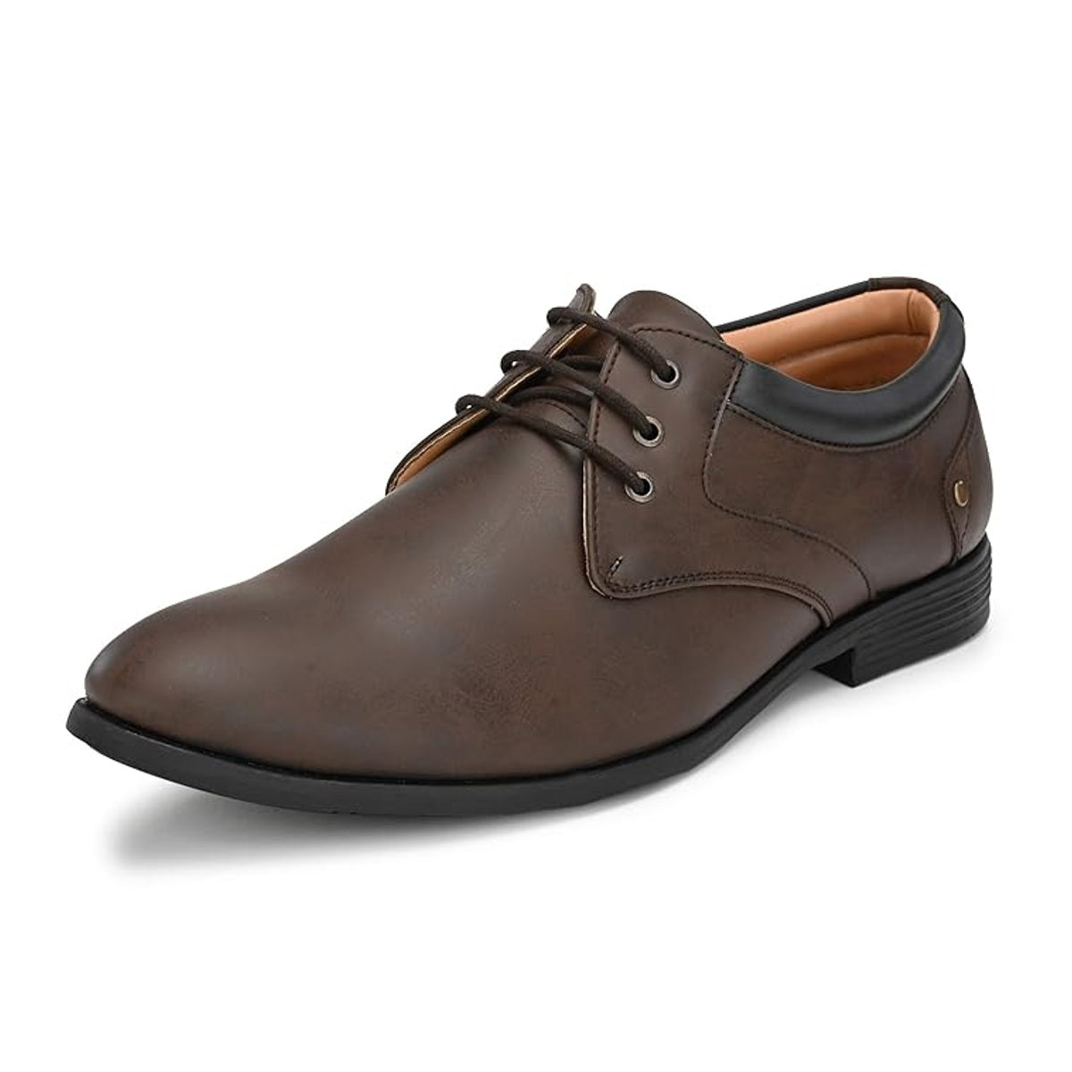 Men's Brown Formal Lace-Up Shoes