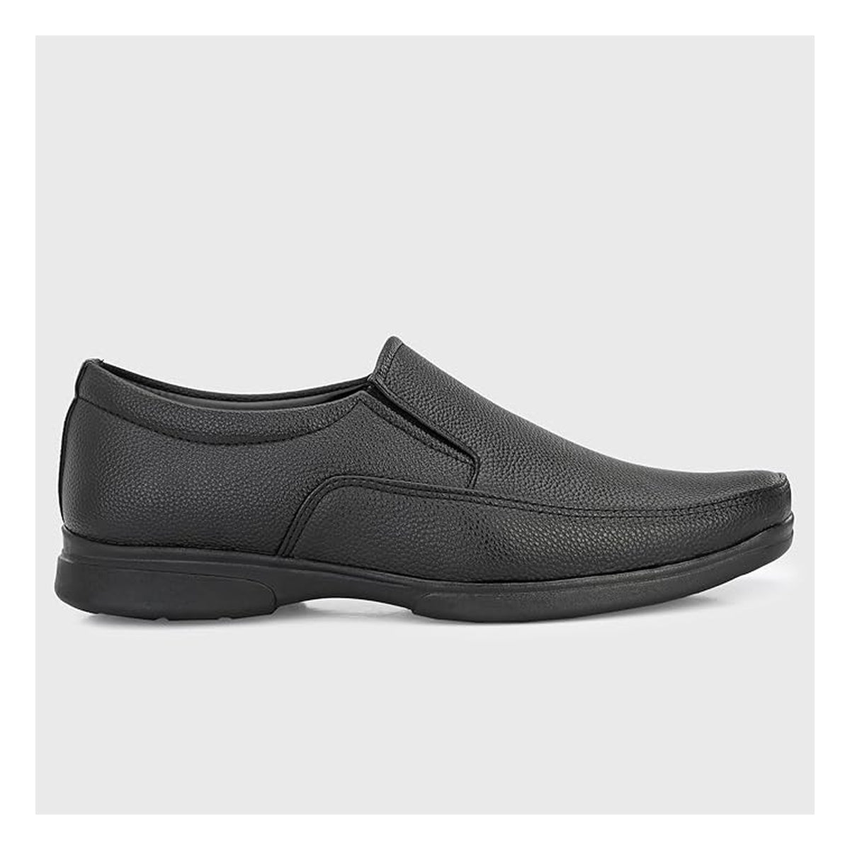 Men's Black Slip-On Formal Shoes