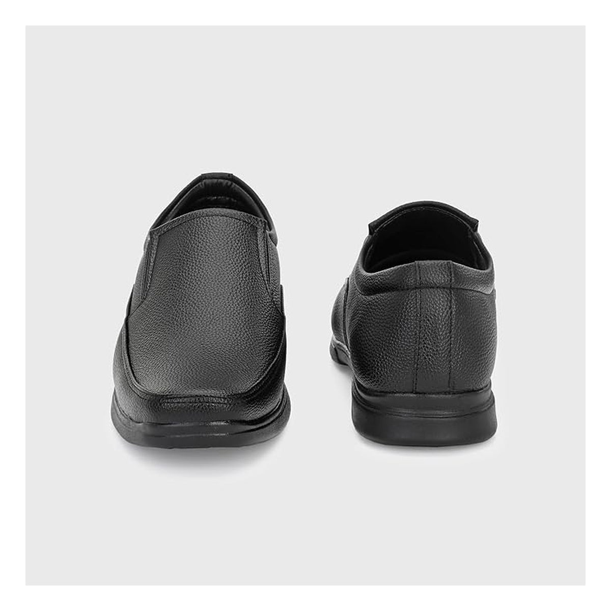 Men's Black Slip-On Formal Shoes