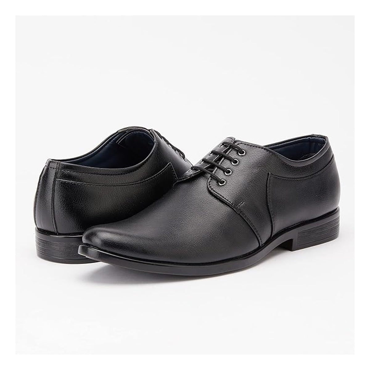 Men's Classic Black Formal Lace-Up Shoes