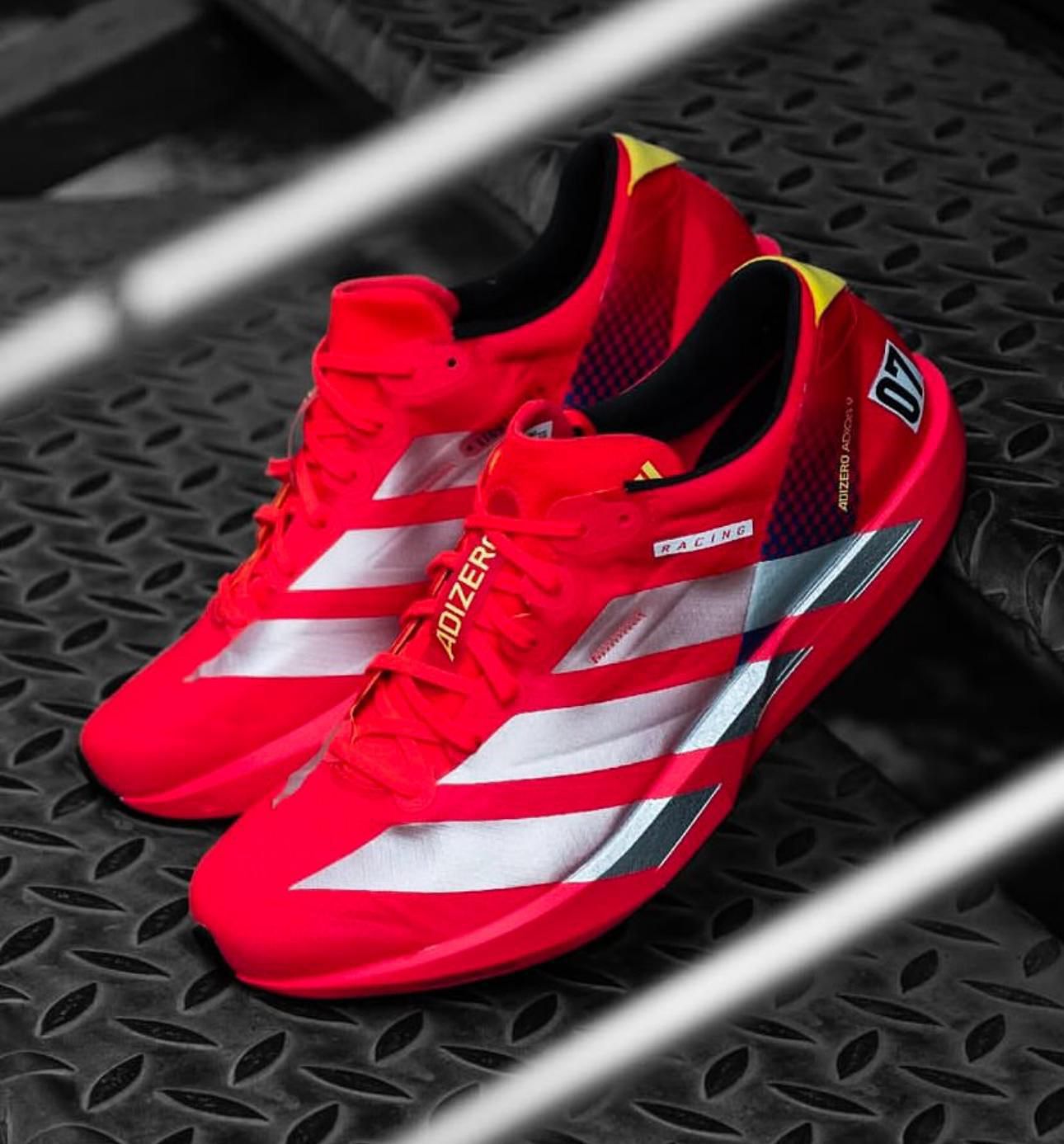 Adidas Adizero Adios 9 Red Running Shoes