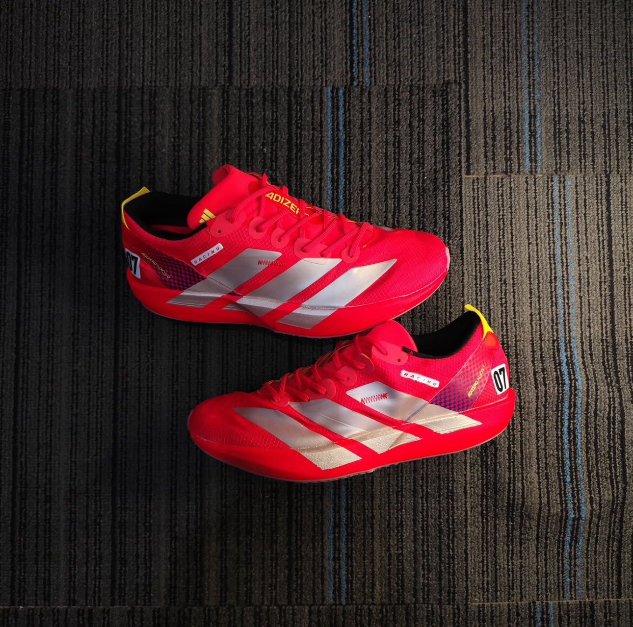 Adidas Adizero Adios 9 Red Running Shoes