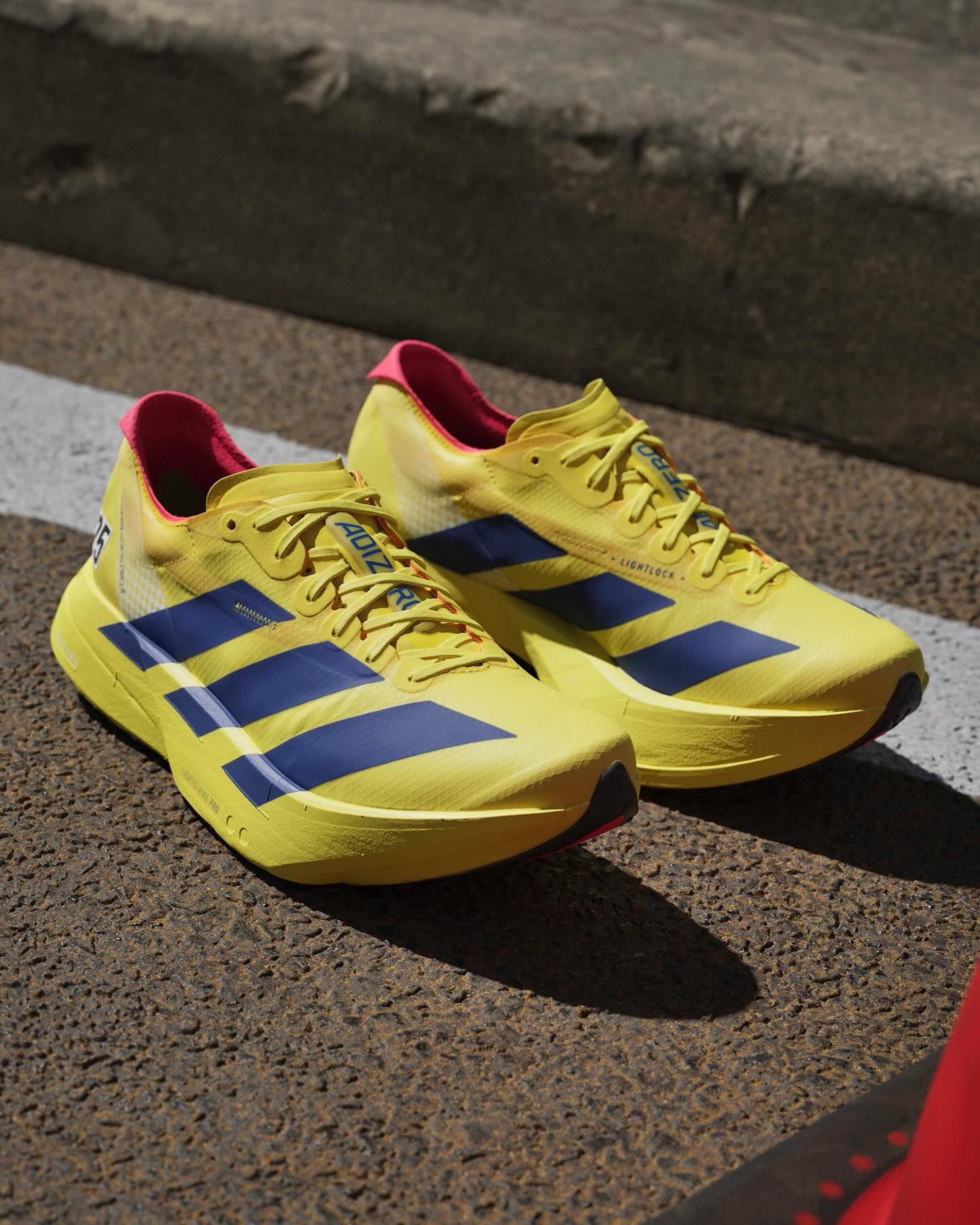 Adidas Adizero Pro 4 Sulfur Running Shoes