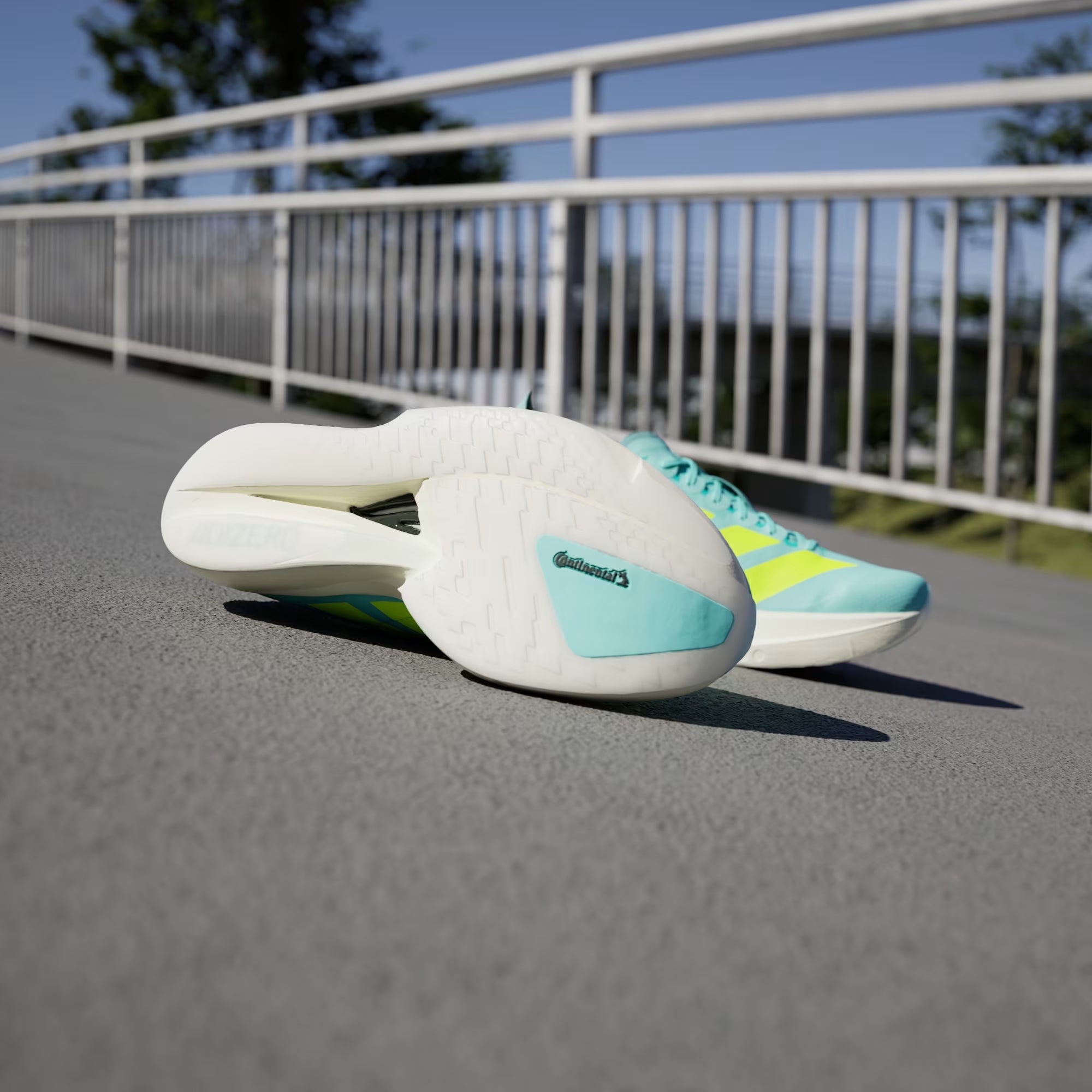 Adidas Adizero Takumi Sen 11 Flash Aqua Running Shoes
